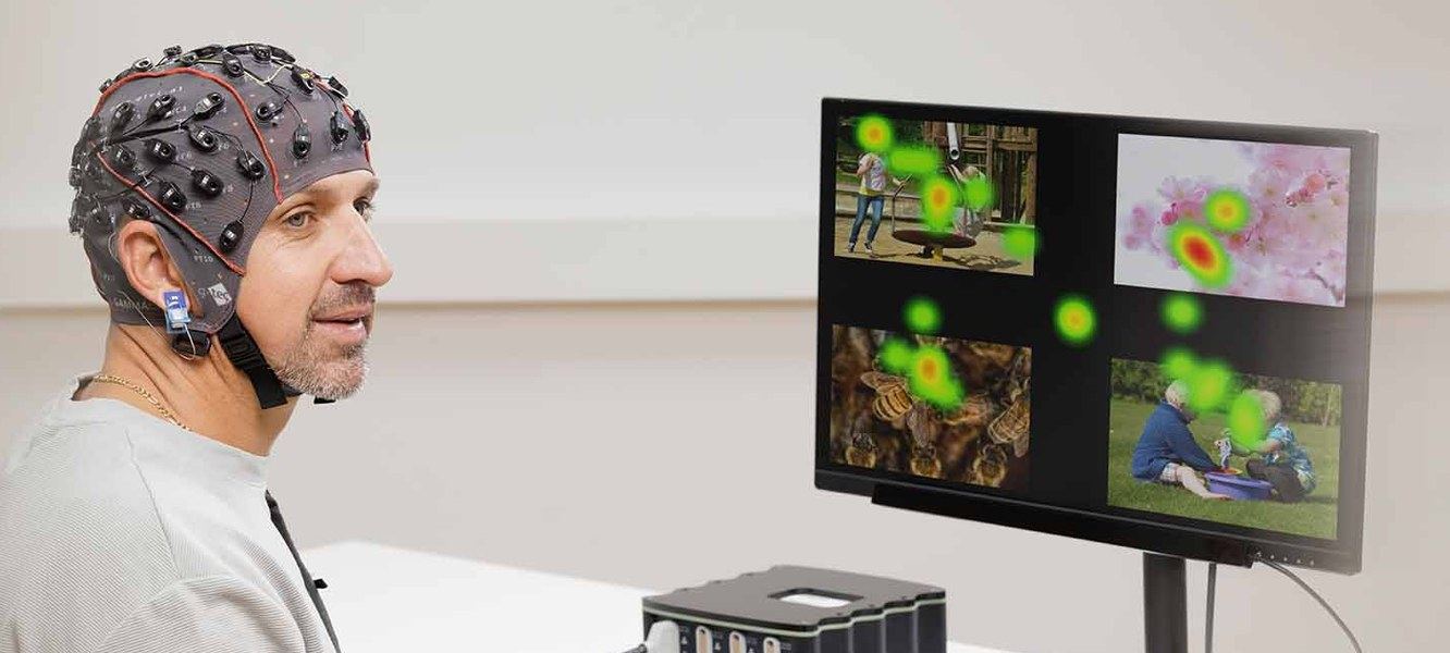 Estudo com EEG e eye tracking
